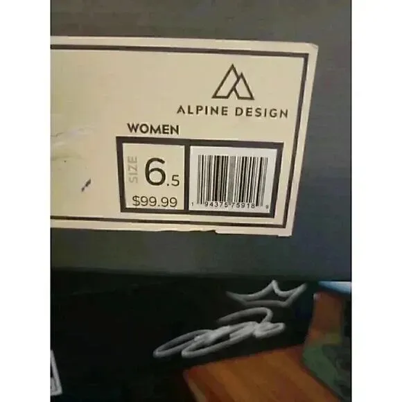 Alpine Design Women's Sofia 2.0 Waterproof Winter Boots NIB Size 6 NEW