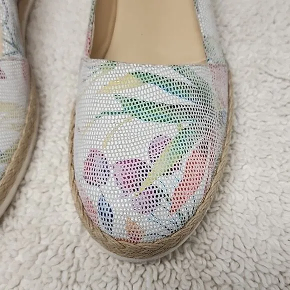 AMALFI BY RONGONI MADE IN ITALY LADIES 6.5 ESPADRILLES WEDGE SANDALS NWOB