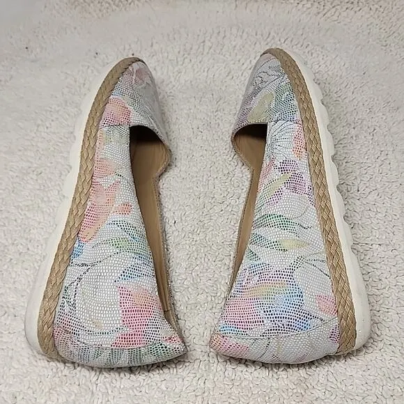AMALFI BY RONGONI MADE IN ITALY LADIES 6.5 ESPADRILLES WEDGE SANDALS NWOB