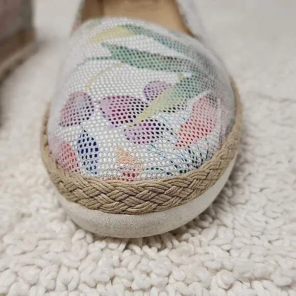AMALFI BY RONGONI MADE IN ITALY LADIES 6.5 ESPADRILLES WEDGE SANDALS NWOB