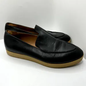 &amp; Other Stories Black Leather Chunky Sole Flatform Loafers‎ Women's 9.5
