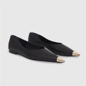 ANINE Bing NINA FLATS WITH METAL TOE CAP
