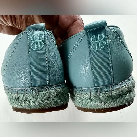 Anthropologie Bill Bass Sutton Leather Espadrilles