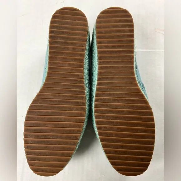 Anthropologie Bill Bass Sutton Leather Espadrilles