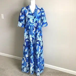 Anthropologie Farm Rio Dress Short Sleeve Printed NWT