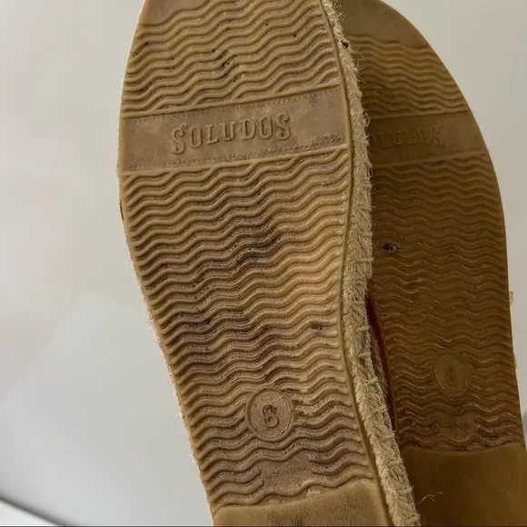 Anthropologie Soludos Dali Canvas Espadrille Slip Ons