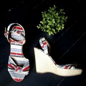 Anthropologie Espadrilles Wedges