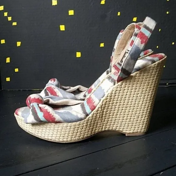Anthropologie Espadrilles Wedges