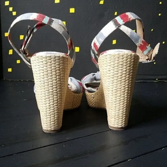 Anthropologie Espadrilles Wedges