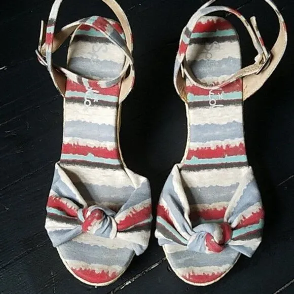 Anthropologie Espadrilles Wedges