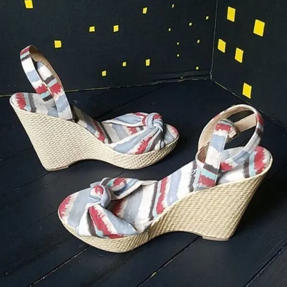 Anthropologie Espadrilles Wedges