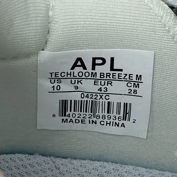 APL Athletic Propulsion Labs Techloom Breeze Sneakers 0422XC Women's US 10