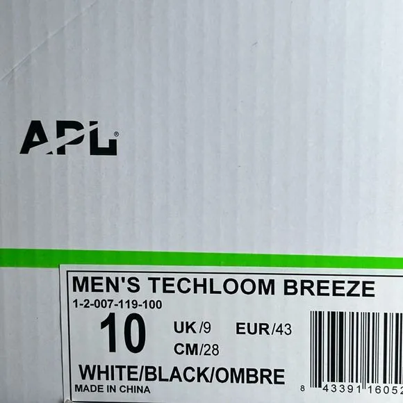 APL Athletic Propulsion Labs Techloom Breeze Sneakers 0422XC Women's US 10