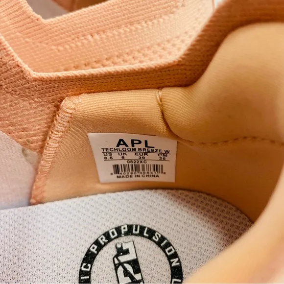APL Sneakers Womens 8.5 Techloom Breeze 0822XC Slip On Propulsion Labs Athlectic