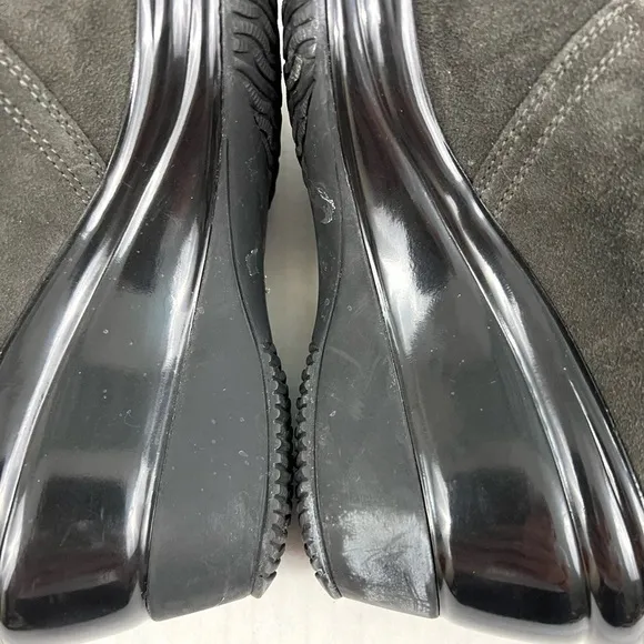 Aquatalia “Brass” Fold Down Wedge Boots - Size 9