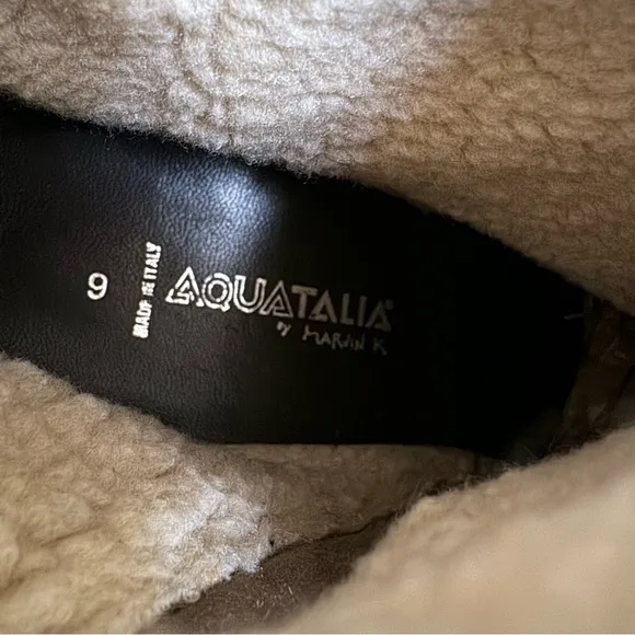 Aquatalia Carlotta Waterproof Women’s Suede Ankle Boots Size 9