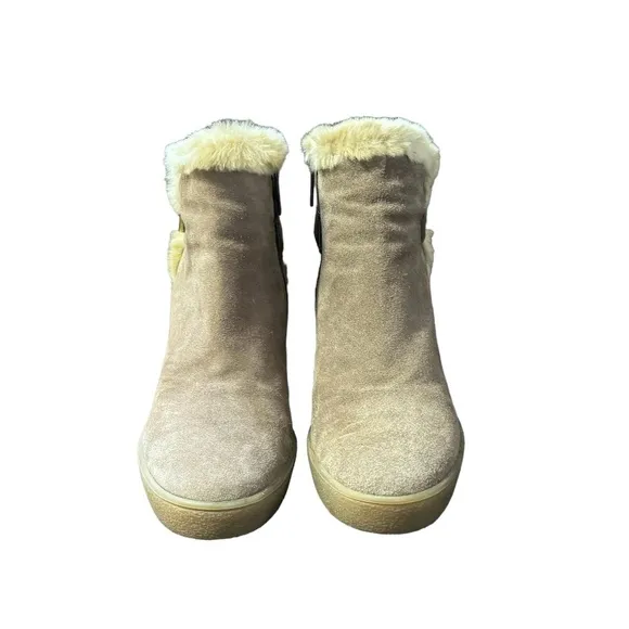 Aquatalia Carlotta Waterproof Women’s Suede Ankle Boots Size 9