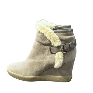 Aquatalia Carlotta Waterproof Women’s Suede Ankle Boots Size 9