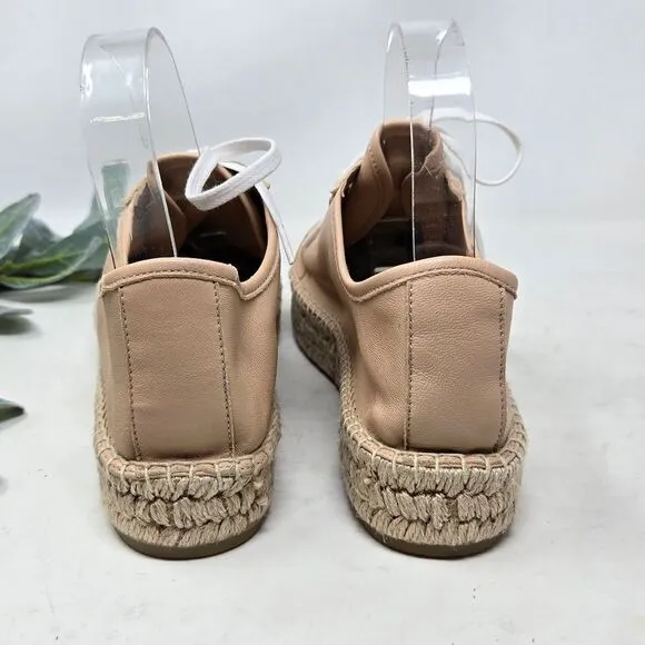 AQUATALIA Flyn Leather Water Resistant Espadrilles Sneakers Size 10 NWOT