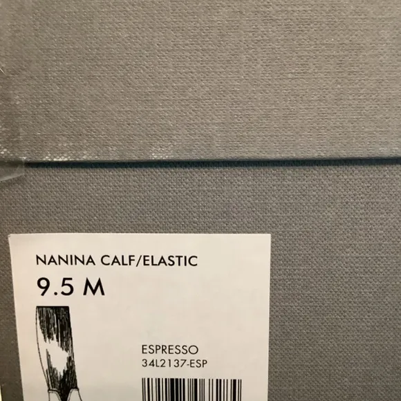 Aquatalia Nanina  Waterproof Calf/ Elastic Brown Boots 9.5
