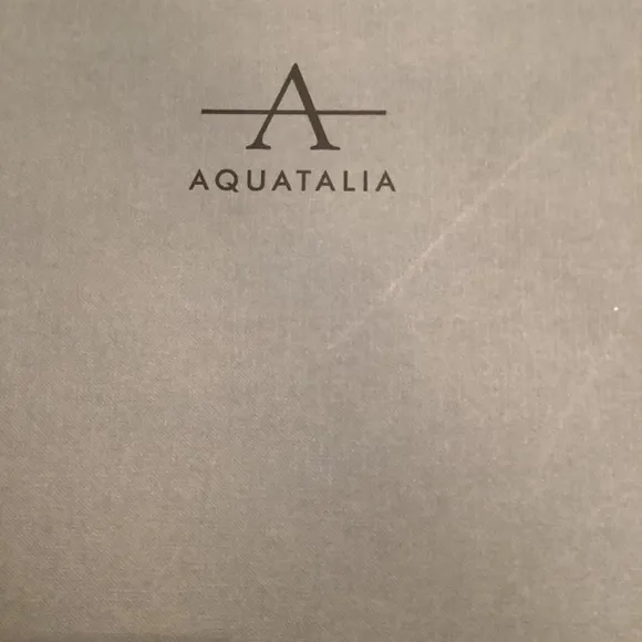 Aquatalia Nanina  Waterproof Calf/ Elastic Brown Boots 9.5