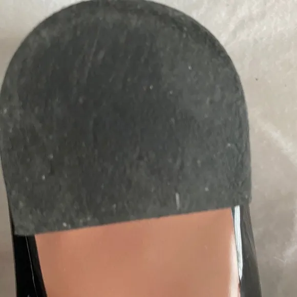 Aquazzura zen patent leather black flats 36.5