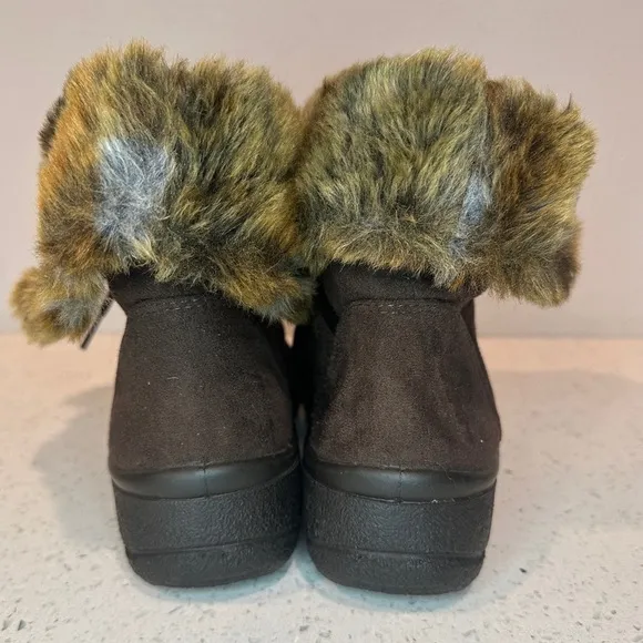 Ara Magaly Gore-Tex Waterproof Faux Fur Lined Booties US 9/ UK 6.5 *no insoles*