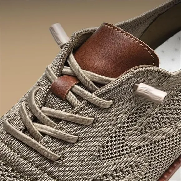 Arctic Breeze Slip-On Sneakers. Color Khaki.