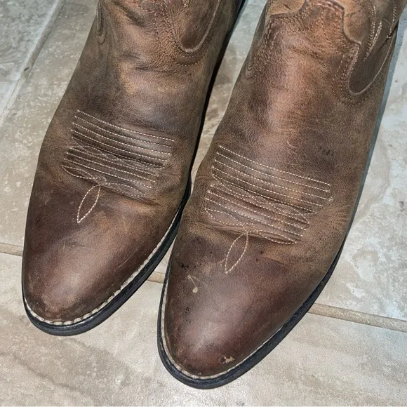 Ariat Heritage R-Toe Womens Western Cowboy Boots 8B