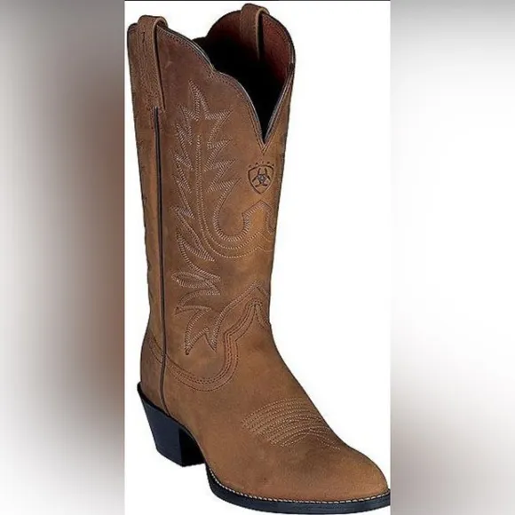Ariat Heritage R-Toe Womens Western Cowboy Boots 8B