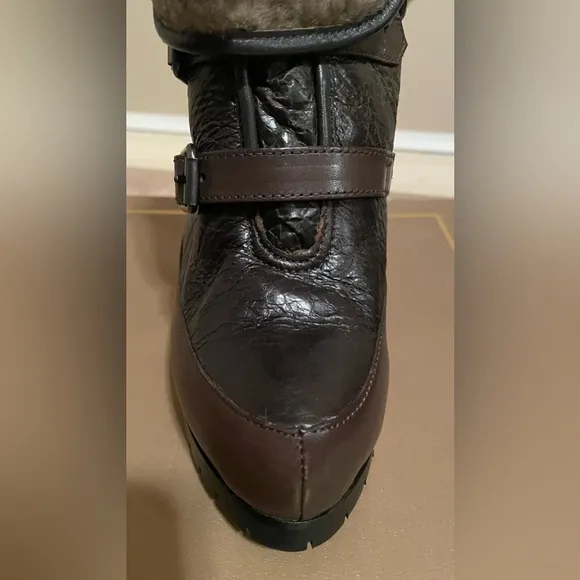 ASH ITALIA ENIGMA FUR BOOTS NEW IN BOXSIZE 10/40