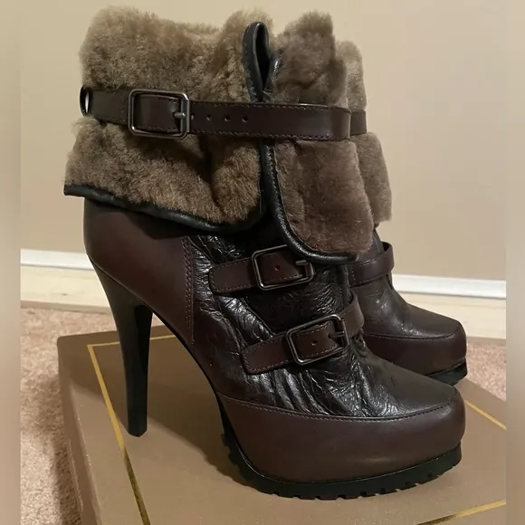 ASH ITALIA ENIGMA FUR BOOTS NEW IN BOXSIZE 10/40