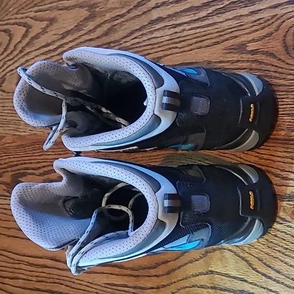 Asolo GTX Women's Gray and Blue Hiking Boots