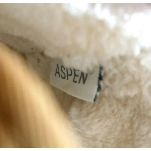 Aspen Suede Lace Up Fur Lined Ankle Boots Womens Size 7