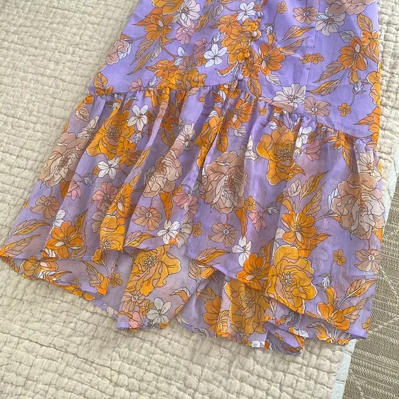 ASTR the label Chandler floral dress XS