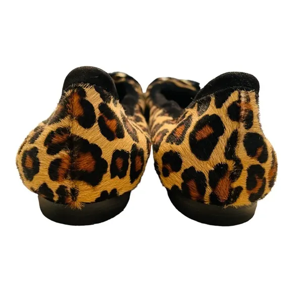 ATTILIO GIUSTI LEOMBRUNI AGL Leopard Flats Size 38