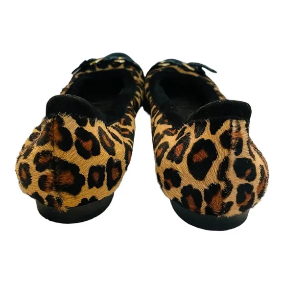 ATTILIO GIUSTI LEOMBRUNI AGL Leopard Flats Size 38