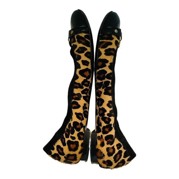 ATTILIO GIUSTI LEOMBRUNI AGL Leopard Flats Size 38