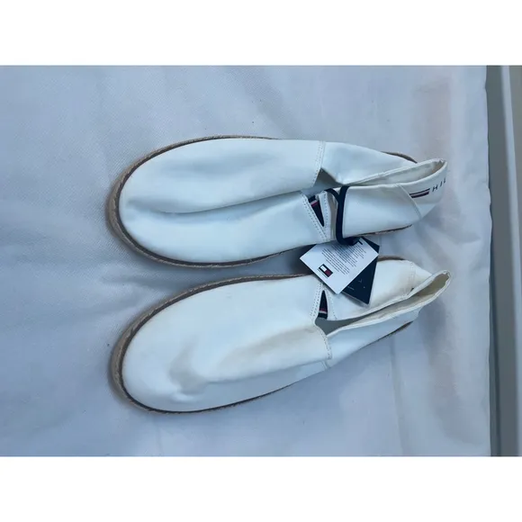 Authentic &amp; Original Tommy Hilfiger Chambray Slip-on Espadrilles Men Size 11