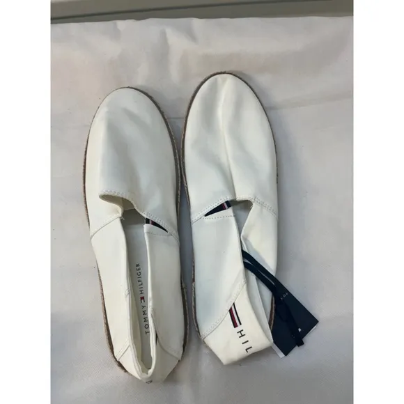 Authentic &amp; Original Tommy Hilfiger Chambray Slip-on Espadrilles Men Size 11