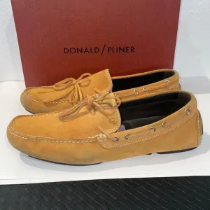 Authentic Donald Pliner men’s suede leather drivers loafers sz 11