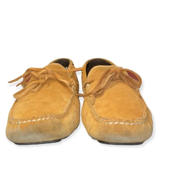 Authentic Donald Pliner men’s suede leather drivers loafers sz 11