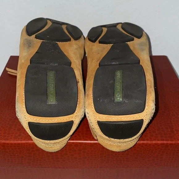 Authentic Donald Pliner men’s suede leather drivers loafers sz 11