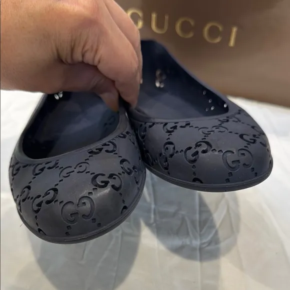 Authentic Gucci Jelly Flats