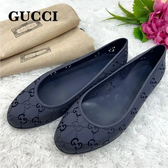 Authentic Gucci Jelly Flats