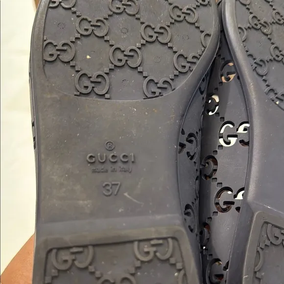 Authentic Gucci Jelly Flats