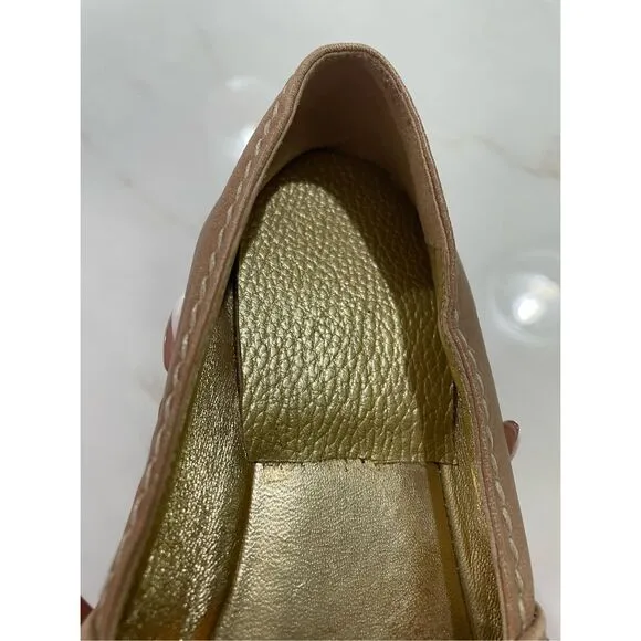 Authentic Prada Leather Espadrilles Size 38.5