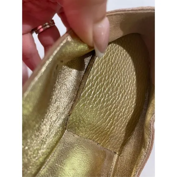 Authentic Prada Leather Espadrilles Size 38.5