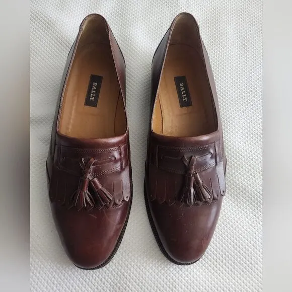 Bally Brampton tassel leather loafers