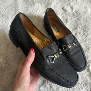Bally Mens Horsebit Loafers Dress Shoes Work Business Size 9.5